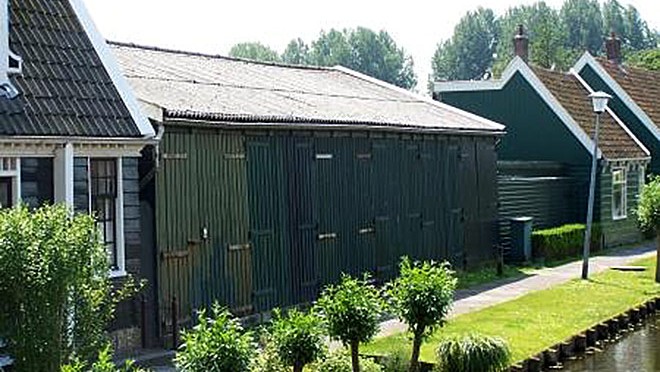 Houtloods Hazepad Zaandijk